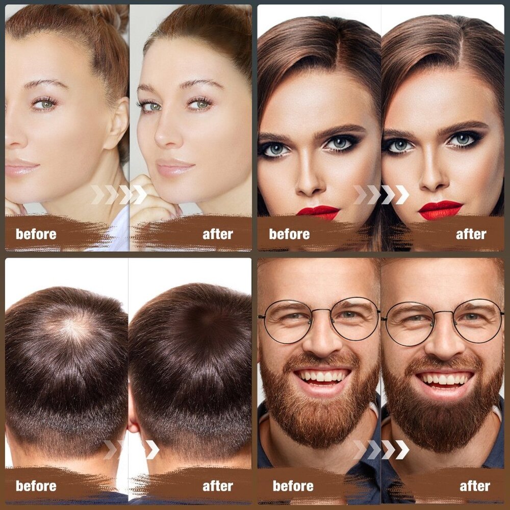 Ms.Dear Hairline Powder Medium Brown Full Hair Instantly 4g Epx. 08/05/2027 - Picture 3 of 6
